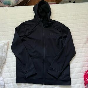 Under Armour Black Full-Zip Performance Hoodie
